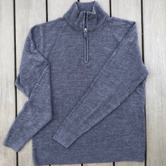 Oscar de la Renta Other - Oscar De La Renta Zip Up Long Sleeve Sweater Sz L